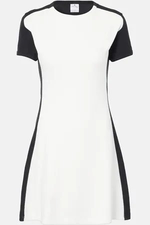 Courrèges Logo cotton jersey T-shirt dress