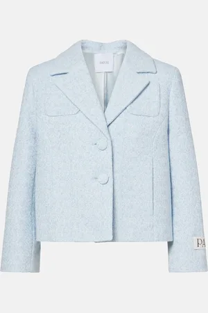 Patou Cropped tweed jacket
