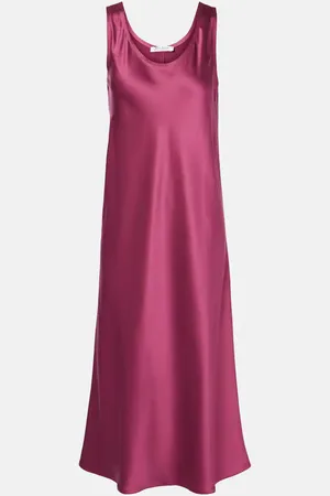 Max Mara Banjo silk satin midi dress