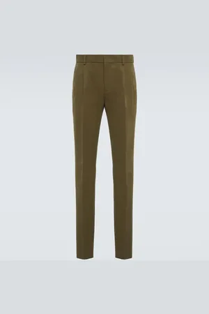 Loro Piana City straight cotton pants