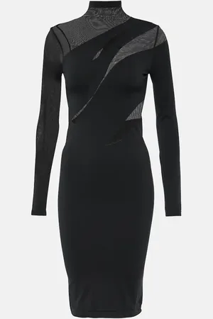Wolford Sheer Opaque midi dress