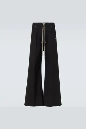 Rick Owens Wida Bela cotton-blend wide-leg pants