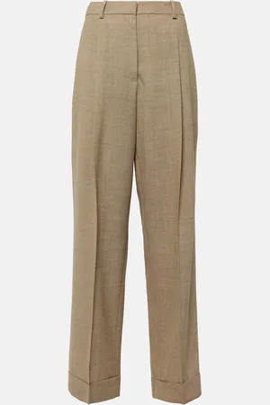 The Row Tor virgin wool wide-leg pants