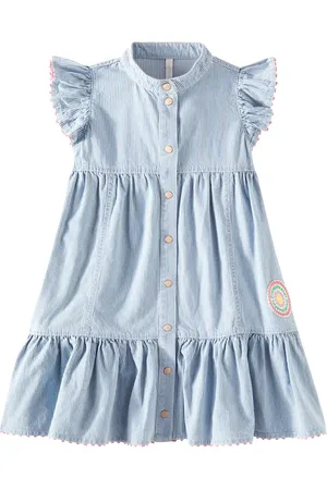 ZIMMERMANN Wylie striped denim dress