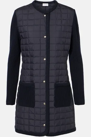 Moncler Wool-trimmed cardigan