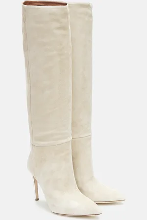 PARIS TEXAS Suede knee-high boots