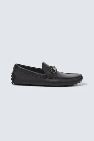 Gucci Horsebit leather driving shoes