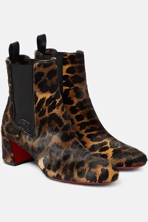 Christian Louboutin Turelastic leather ankle boots