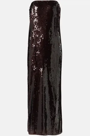 Staud Casey sequined maxi dress