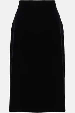 Max Mara Capo cotton midi skirt