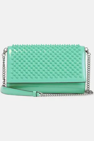 Christian Louboutin Paloma Small embellished leather clutch