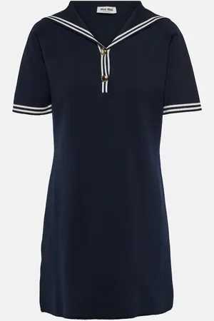 Miu Miu Cotton-blend minidress