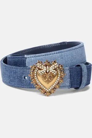 Dolce & Gabbana Devotion denim belt