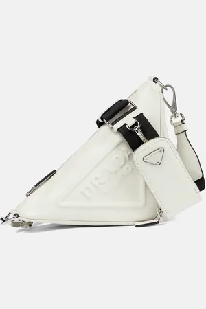 Prada Triangle leather shoulder bag