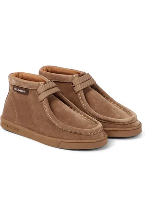 Dolce & Gabbana Suede ankle boots