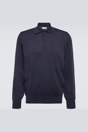 Brunello Cucinelli Cotton polo sweater