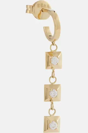 Eera Mini EÃRA 18kt single earring with diamonds
