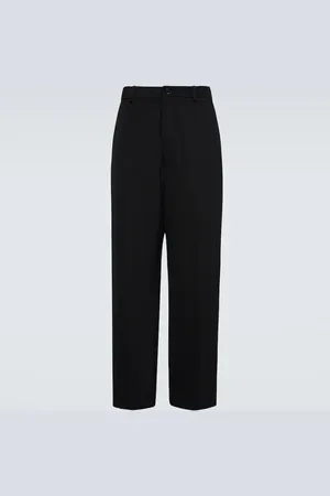 Balenciaga Wide-leg twill pants