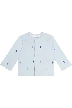 Ralph Lauren Baby logo cotton cardigan