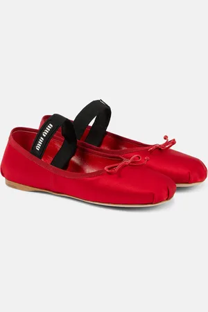 Miu Miu Satin ballet flats