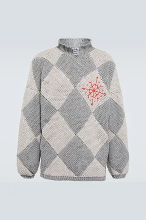 ADISH Embroidered cotton sweater