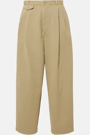 AGOLDE Becker wide-leg cotton twill chinos