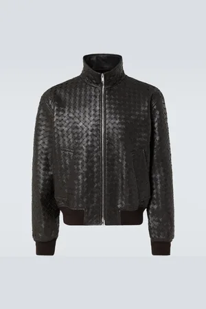 Bottega Veneta Intrecciato leather blouson
