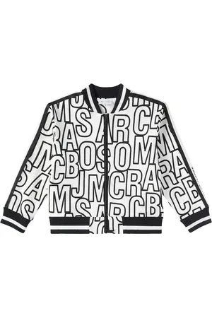 Marc Jacobs Logo printed cotton bomber jacket