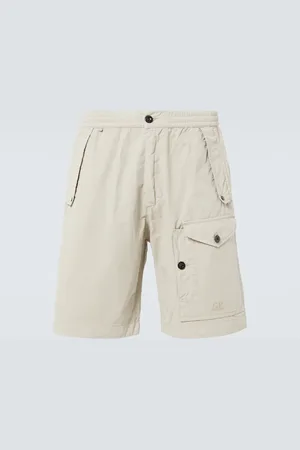C.P. Company Microreps cotton cargo shorts