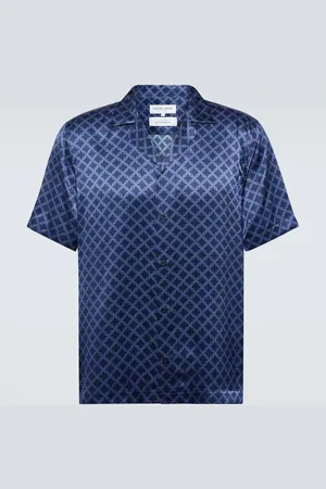Frescobol Carioca Roberto silk bowling shirt