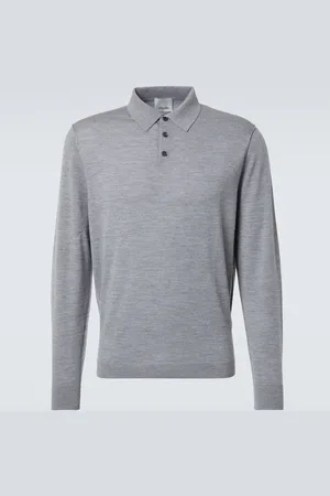 Allude Virgin wool polo sweater
