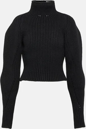 Alaïa Wool-blend turtleneck sweater
