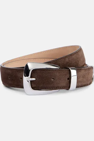 Khaite Benny suede belt