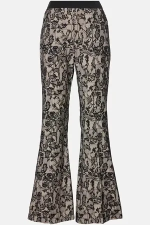 Joseph Tokyo patchwork lace flared pants