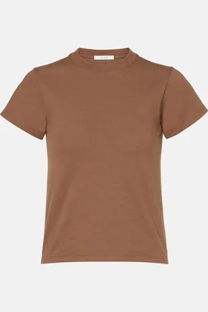 The Row Tommy cotton and silk top
