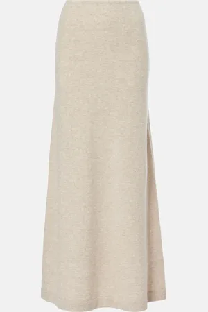 AYA MUSE Luna cashmere maxi skirt