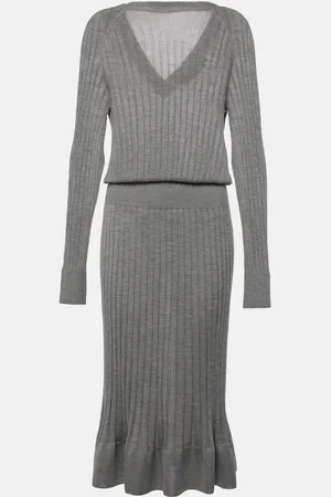 Proenza Schouler Eden wool-blend midi dress