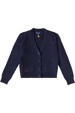 Ralph Lauren Ribbed-knit wool and cashmere cardigan