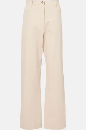 Sportmax Era cotton-blend wide-leg pants
