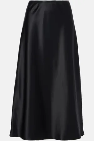 Max Mara Carnet silk midi skirt
