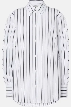 Totême Striped cotton poplin shirt