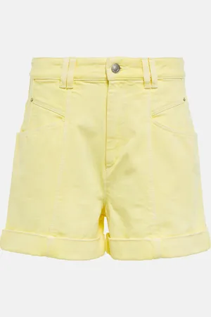 Isabel Marant Vetanio high-rise denim shorts