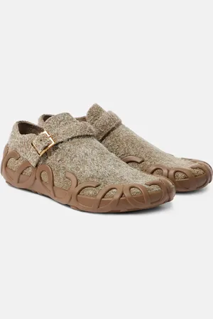 Loewe Brushed suede loafers