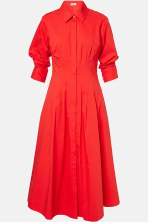Simkhai Jazz cotton-blend midi dress