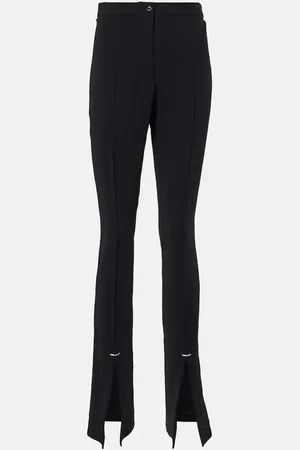 MUGLER High-rise slim pants
