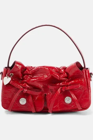 Acne Studios Multipocket Micro leather shoulder bag