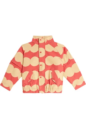 Jelly Mallow Dot printed cotton jacket
