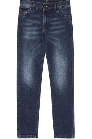 Dolce & Gabbana High-rise straight-leg jeans