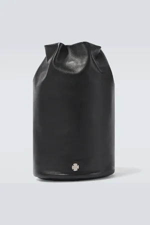 The Row Sporty leather pouch