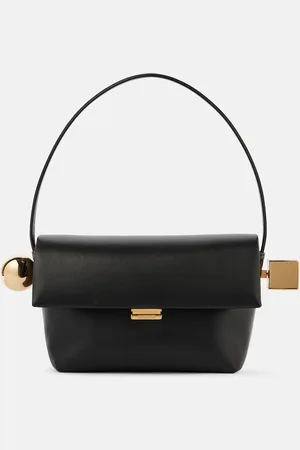 Jacquemus Rond CarrÃ© leather shoulder bag